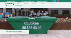 Desktop Screenshot of contenedoresceldran.com